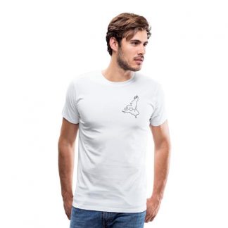 Männer-Premium-T-Shirt "Herzschlag Herdorf"