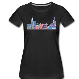 Frauen-Premium-T-Shirt "Skyline Herdorf"