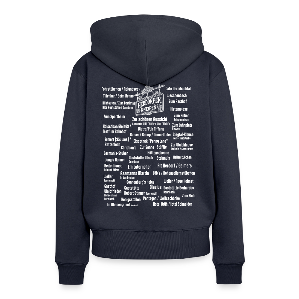 Frauen Premium Hoodie "Herdorfer Kneipen" – Bild 3