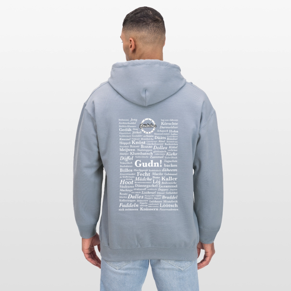 Gildan Unisex Softstyle® Midweight Hoodie "Däheem" – Bild 3