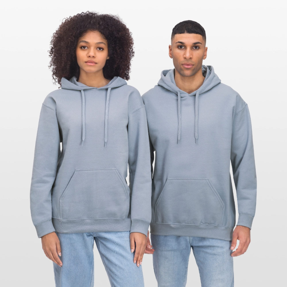 Gildan Unisex Softstyle® Midweight Hoodie "Koordinaten" – Bild 3