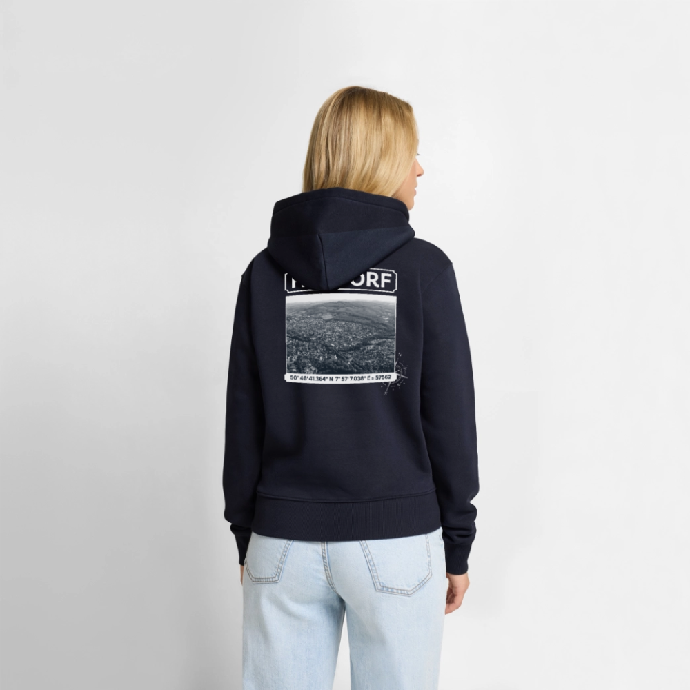 Frauen Premium Hoodie "Koordinaten" – Bild 2