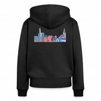 Frauen Premium Kapuzenjacke "Skyline"