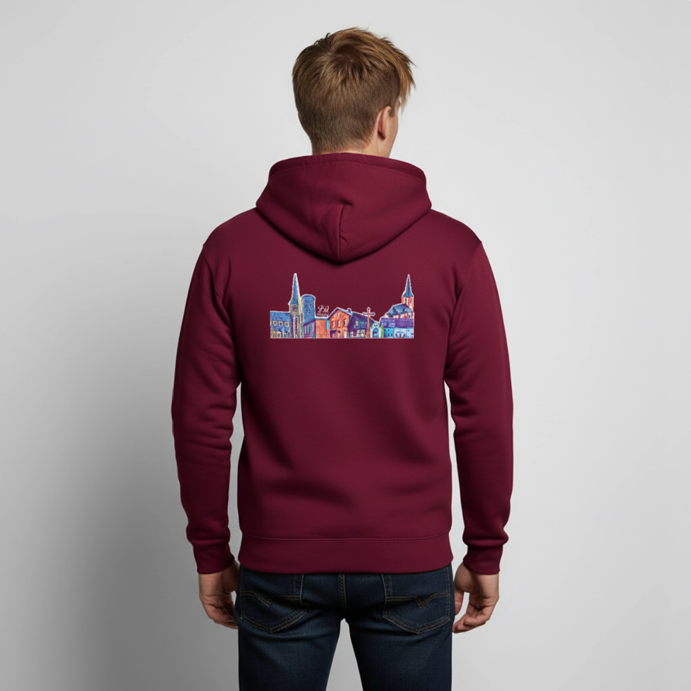 Unisex Kapuzenjacke "Skyline Herdorf" – Bild 2