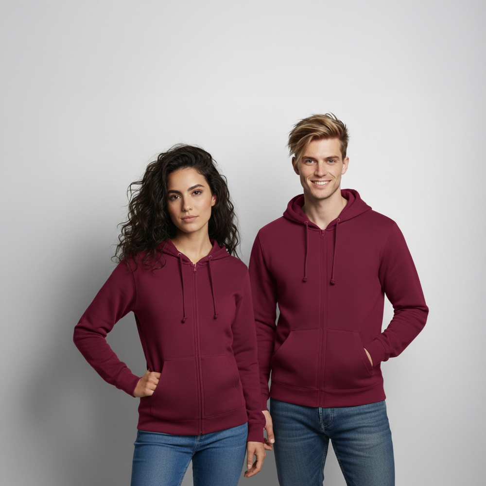 Unisex Kapuzenjacke "Skyline Herdorf" – Bild 4