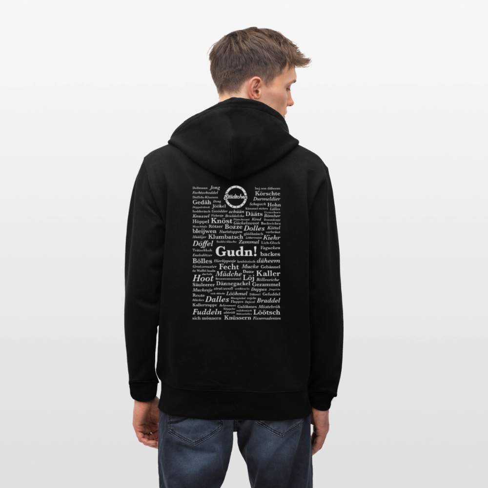 Stanley/Stella Unisex Bio-Kapuzenjacke CULTIVATOR "Herdorfer Wörter" – Bild 6