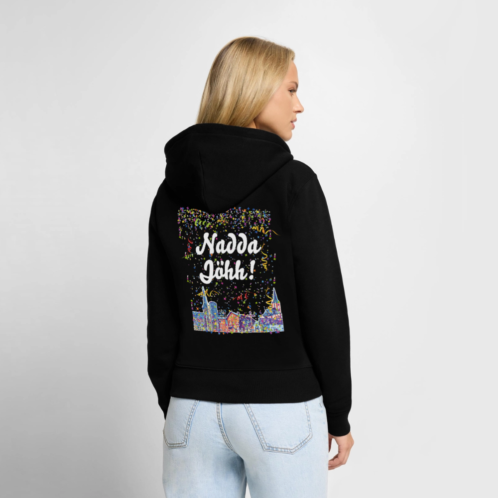 Frauen Premium Kapuzenjacke "Nadda Jöhh!" – Bild 2