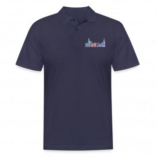 Männer Poloshirt "Skyline"