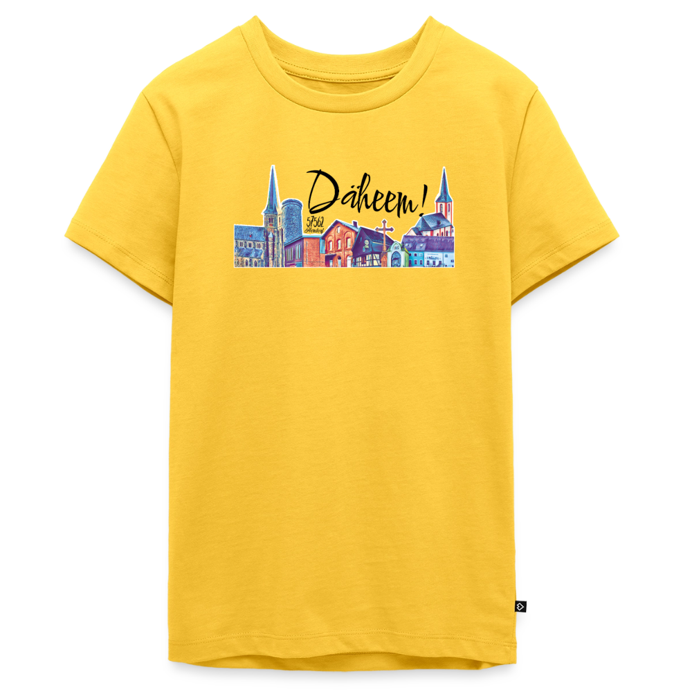 Teenager Premium T-Shirt "Skyline + Däheem!"