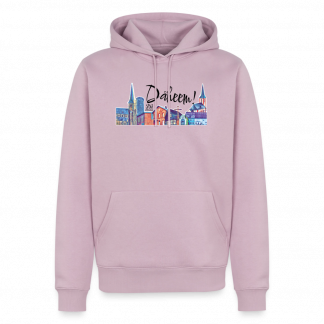 Männer Premium Hoodie "Skyline + Däheem!"