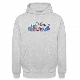 Unisex Hoodie "Skyline + Däheem!"