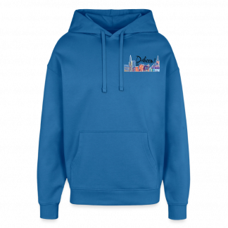Oversized Unisex Hoodie von Stanley/Stella "Skyline + Däheem!"
