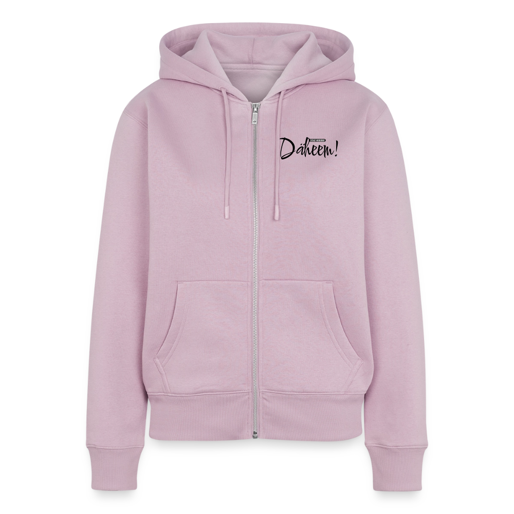 Frauen Premium Kapuzenjacke "DÄHEEM!"