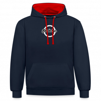 Kontrast-Hoodie "Städtchen"