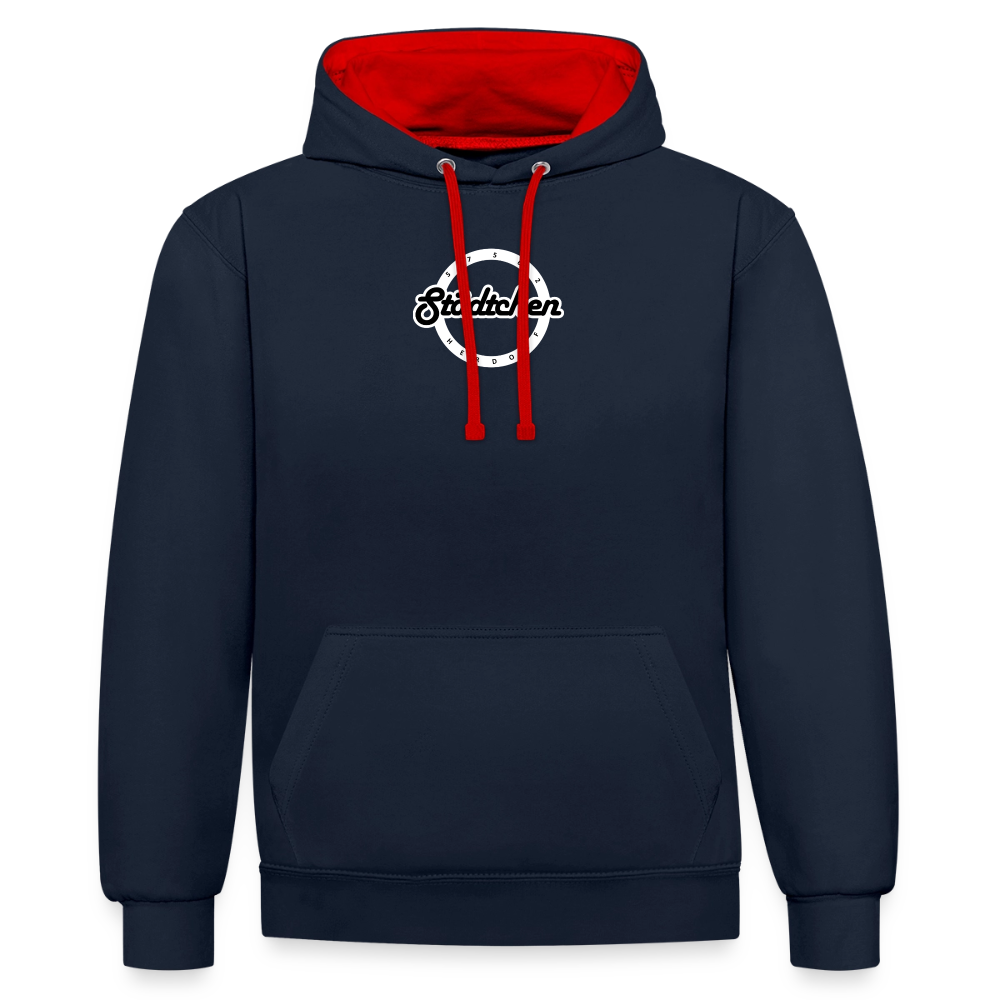 Kontrast-Hoodie "Städtchen"