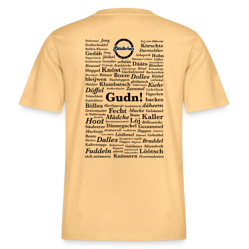 RELAXED FIT Unisex Organic T-Shirt "Herdorfer Wörter"