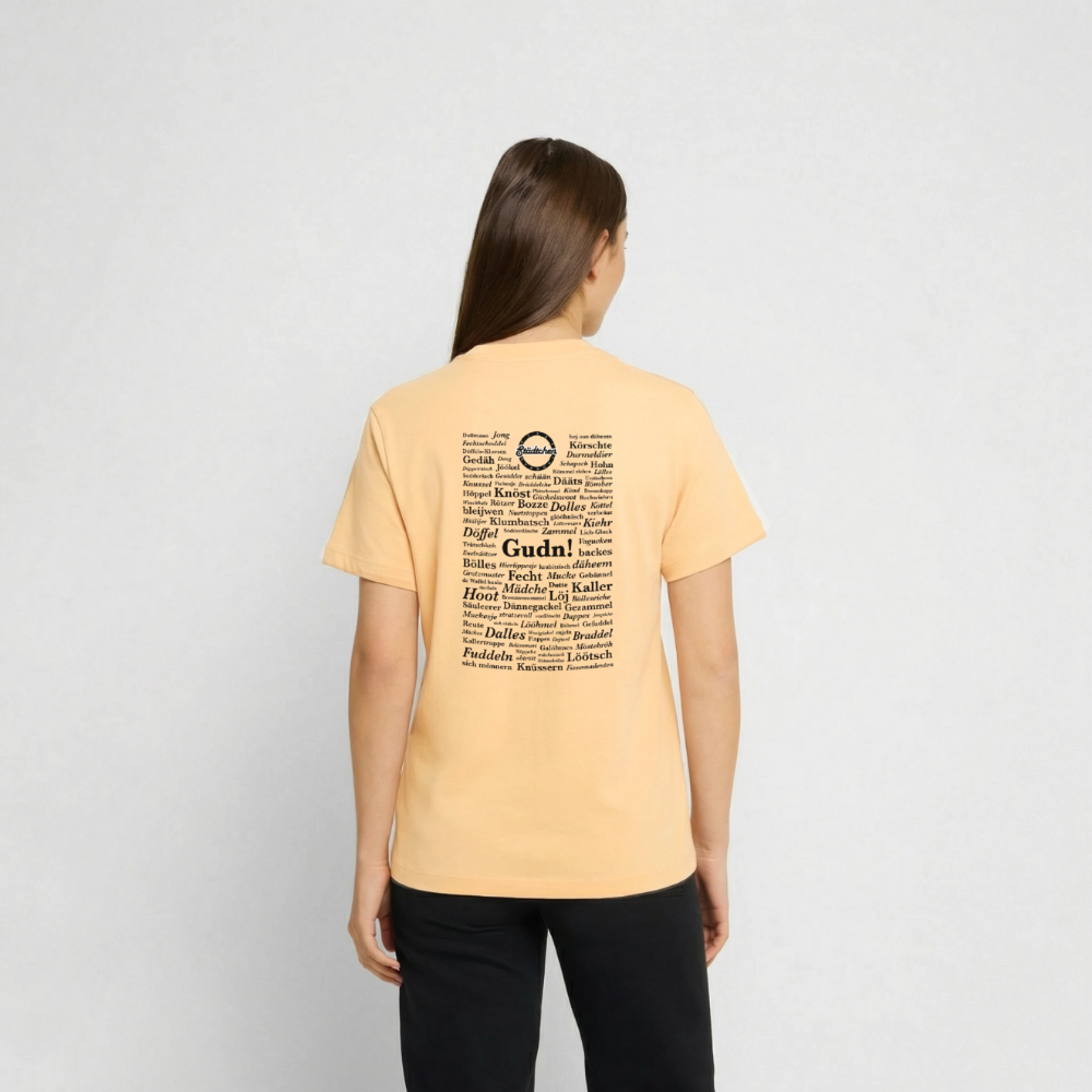 RELAXED FIT Unisex Organic T-Shirt "Herdorfer Wörter" – Bild 2