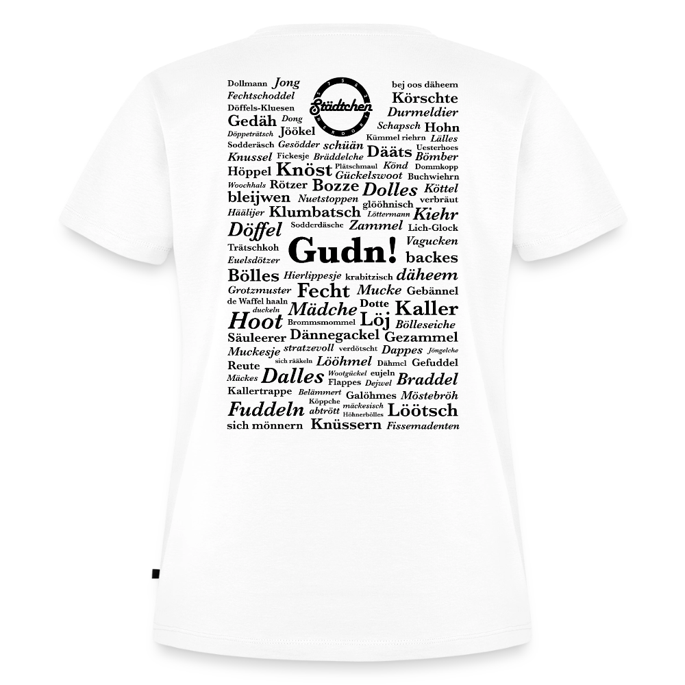 Frauen Premium T-Shirt "Herdorfer Wörter"