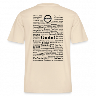 RELAXED FIT Unisex Organic T-Shirt "Herdorfer Wörter"