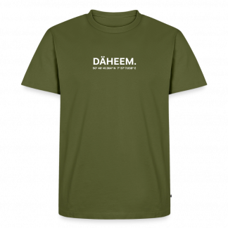 Männer Premium T-Shirt "Koordinaten"