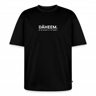 Unisex Premium Oversized Bio T-Shirt "Koordinaten"