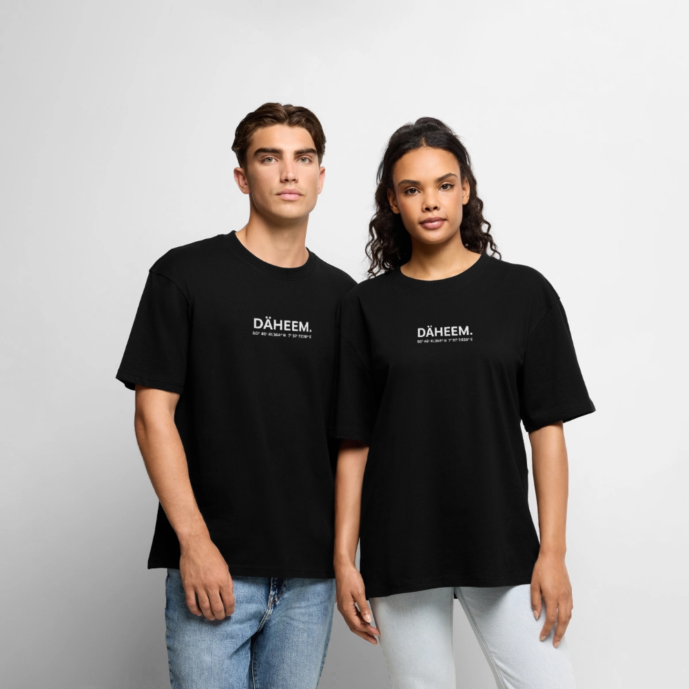 Unisex Premium Oversized Bio T-Shirt "Koordinaten" – Bild 2