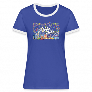 Frauen Kontrast-T-Shirt "Nadda Jöhh!"