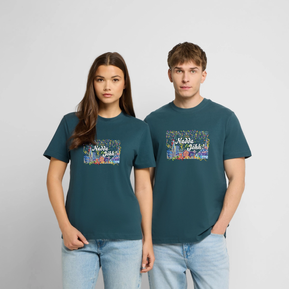 RELAXED FIT Unisex Organic T-Shirt "Nadda Jöhh!" – Bild 2