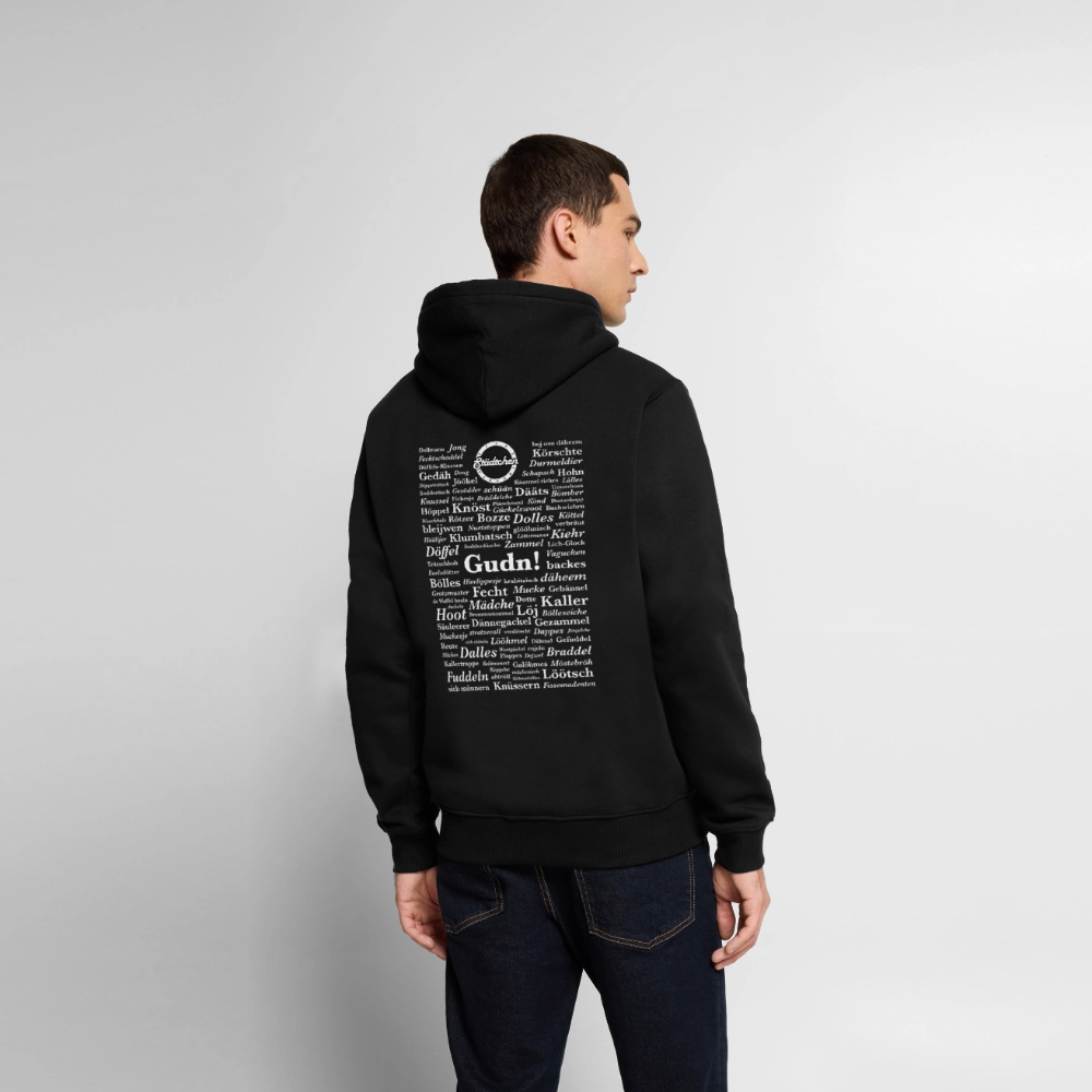 Männer Premium Hoodie "Herdorfer Wörter" – Bild 3
