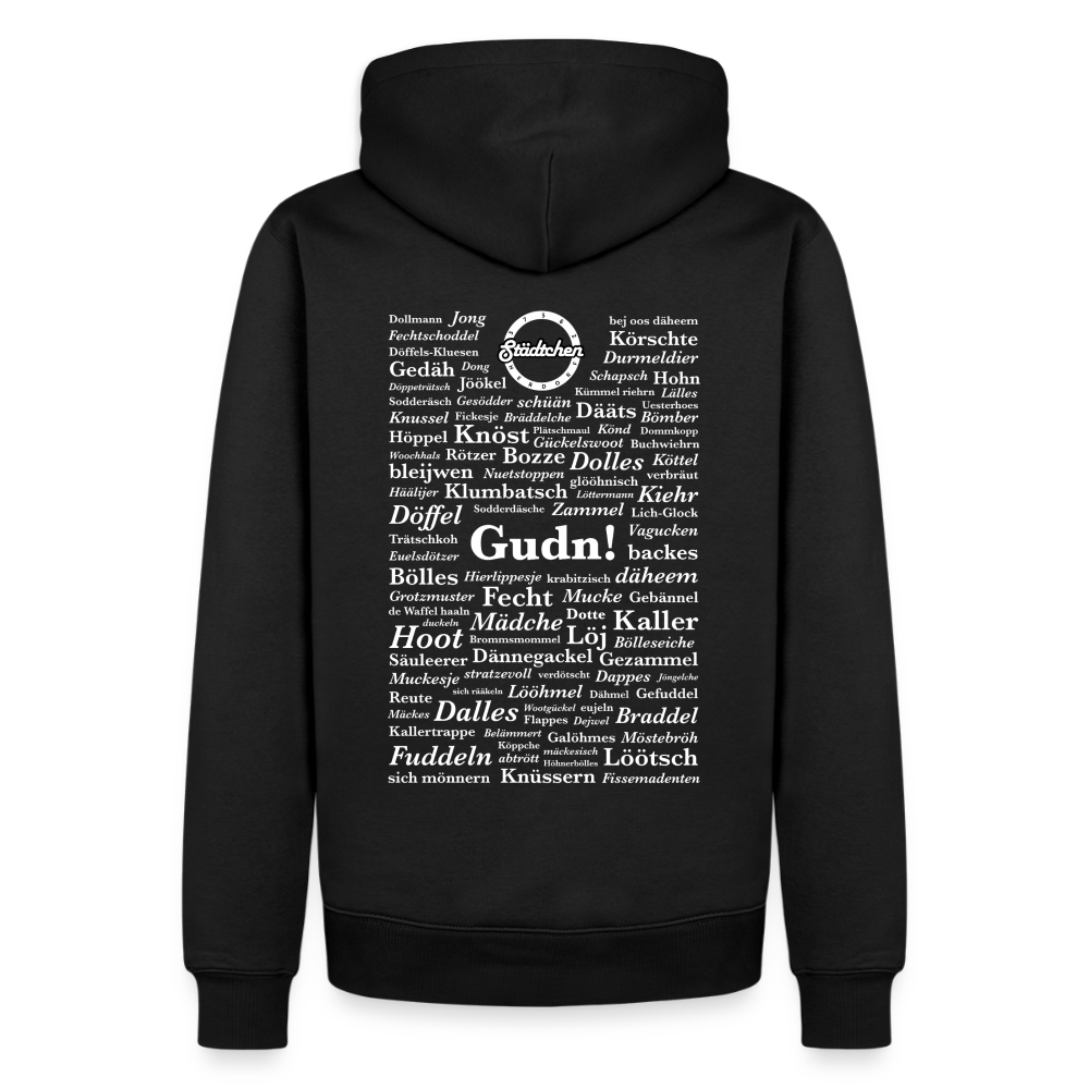 Männer Premium Hoodie "Herdorfer Wörter" – Bild 4