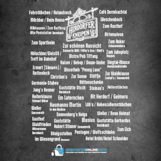 Poster "Herdorfer Kneipen"